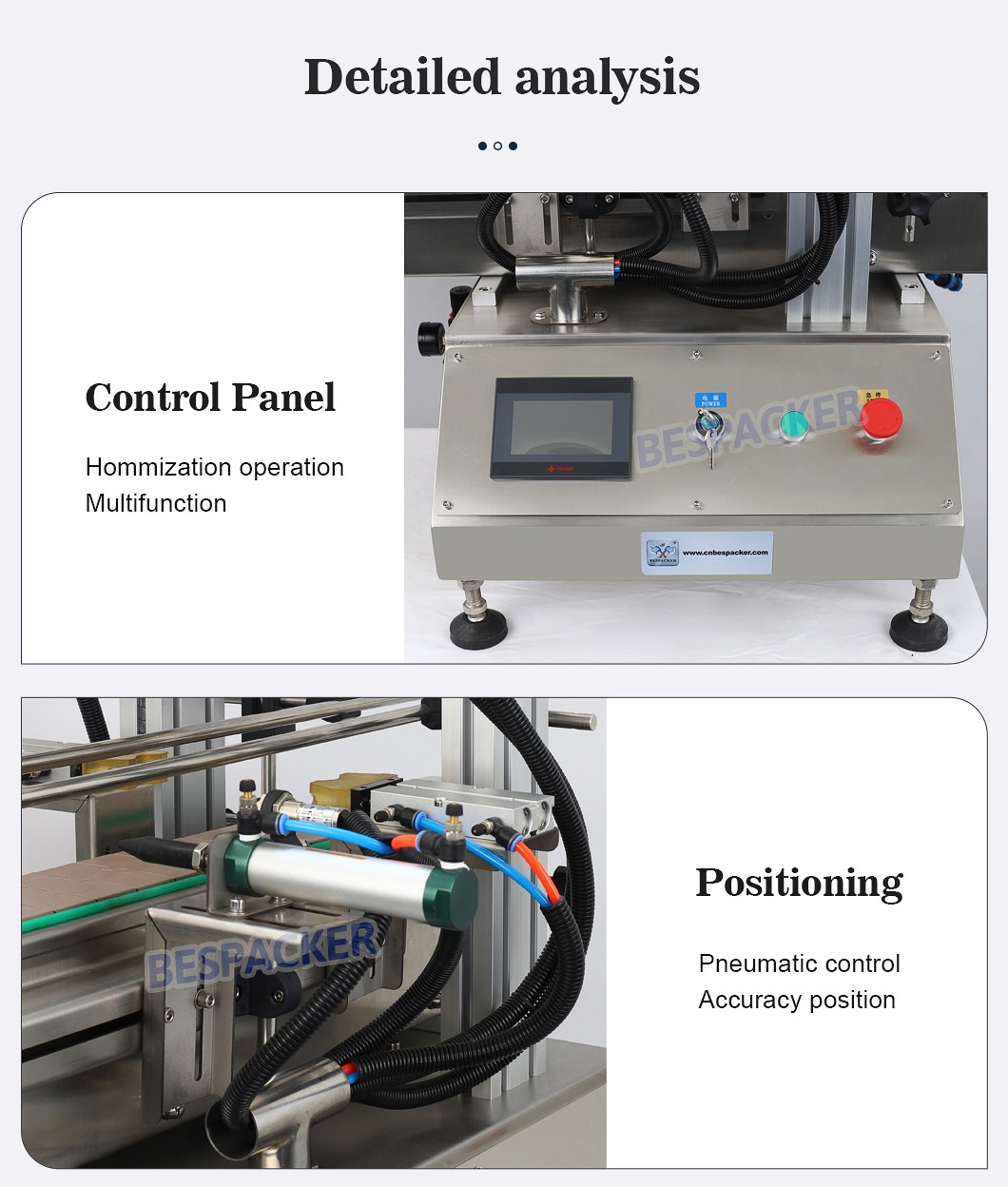 Bespacker machine Manufacturers